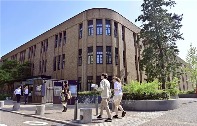 (Tư liệu) Khuôn viên đại học Tohoku ở Sendai, tỉnh Miyagi, Nhật Bản. Ảnh: Kyodo/TTXVN