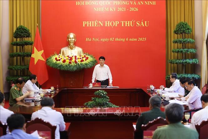 Chủ tịch nước Lương Cường phát biểu chỉ đạo. Ảnh: Lâm Khánh - TTXVN