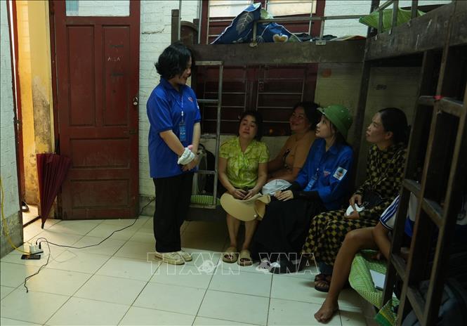 Trường Phổ thông Dân tộc nội trú tỉnh Nghệ An bố trí 150 suất ở miễn phí cho thí sinh tại các huyện miền núi xuống dự thi. Ảnh: Bích Huệ - TTXVN