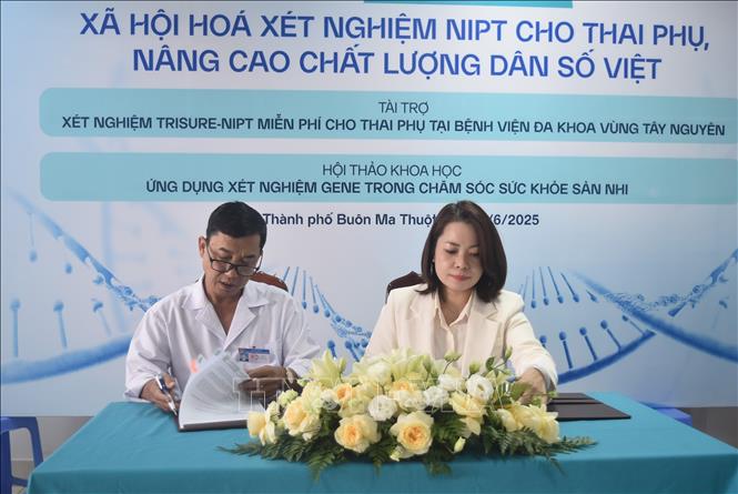 Quang cảnh lễ ký. Ảnh: Nguyên Dung – TTXVN