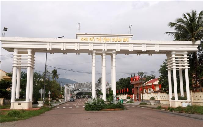 Khu đô thị Bắc Lục Khẩu hay còn gọi là Khu đô thị Vịnh Xuân Đài có vị trí “đắc địa” tại trung tâm thị xã Sông Cầu, tỉnh Phú Yên. Ảnh: Xuân Triệu - TTXVN