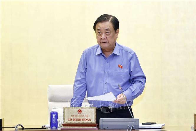 Phó Chủ tịch Quốc hội Lê Minh Hoan phát biểu. Ảnh: Doãn Tấn - TTXVN