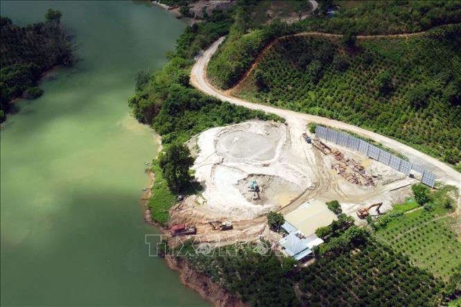 Giá cát xây dựng ở Đắk Nông tăng mạnh từ giữa tháng 5/2025 và hiện đang ở mức hơn 1.000.000 đồng/m3. Ảnh: Ngọc Minh – TTXVN