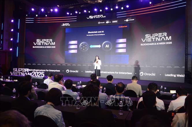 A view of the opening ceremony. VNA Photo: Văn Dũng
