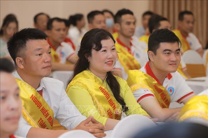 Đại biểu tham gia chương trình. Ảnh: Minh Quyết - TTXVN