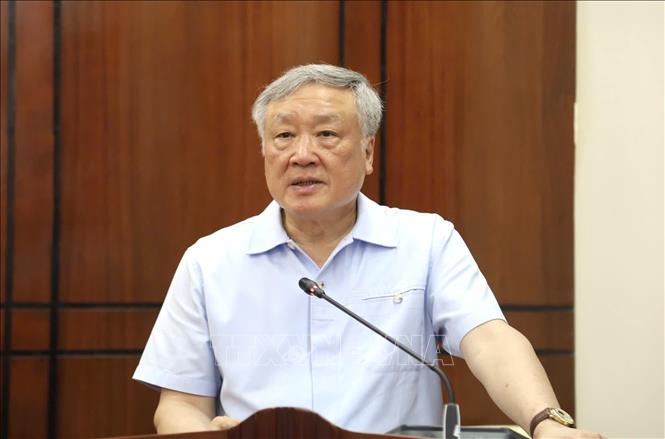 Phó Thủ tướng thường trực Nguyễn Hòa Bình phát biếu chỉ đạo. Ảnh: Sỹ Thắng-TTXVN