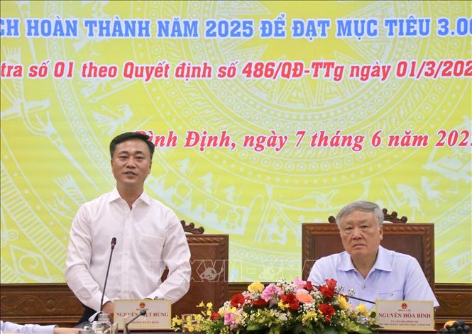 Thứ trưởng Bộ Xây dựng Nguyễn Việt Hùng phát biểu. Ảnh: Sỹ Thắng/TTXVN