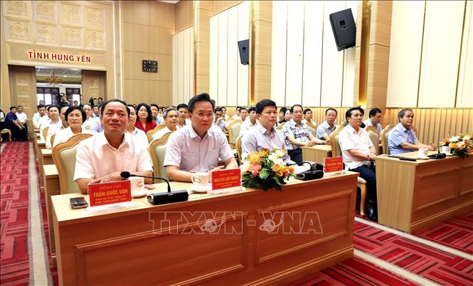 Các đại biểu tham gia hội nghị. Ảnh: Đinh Văn Nhiều-TTXVN