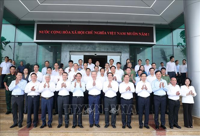 Tổng Bí thư Tô Lâm và các đại biểu. Ảnh: Thống Nhất -TTXVN