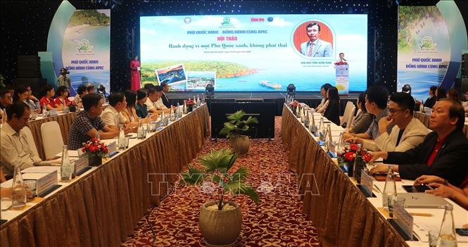 Quang cảnh hội thảo. Ảnh: Lê Huy Hải - TTXVN