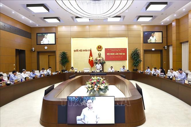 A view of the meeting. VNA Photo: Doãn Tấn