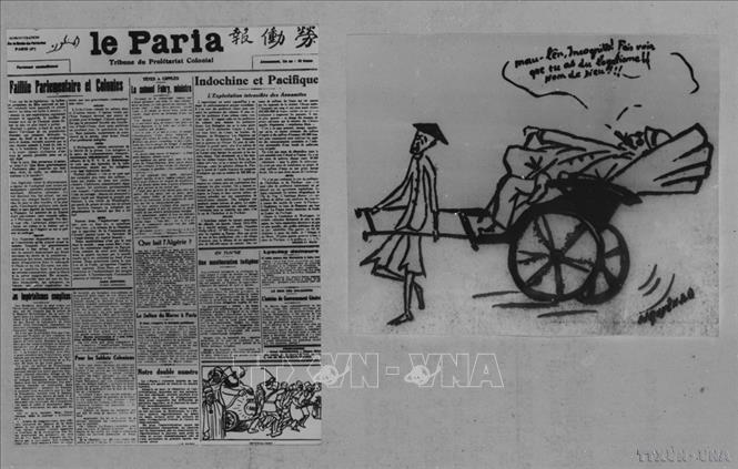 Năm 1921, để tập hợp các lực lượng cùng chí hướng, Nguyễn Ái Quốc cùng một số đồng chí châu Á có mặt ở Paris sáng lập Hội Liên hiệp thuộc địa, Hội ra tờ báo :”Người cùng khổ” làm cơ quan ngôn luận của Hội. Nguyễn Ái Quốc vừa là chủ bút, vừa là phóng viên, vừa là người biên tập chính. Báo 