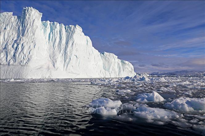 Băng trôi tại Ilulissat, Greenland. Ảnh: THX/TTXVN