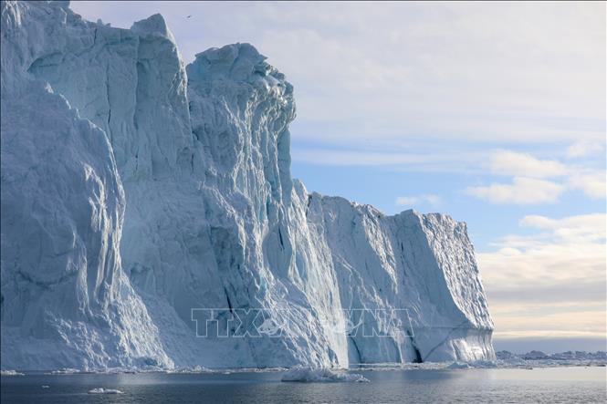Băng trôi tại Ilulissat, Greenland. Ảnh: THX/TTXVN