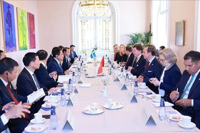 A view of the meeting. VNA Photo: Dương Giang