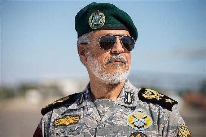 Ông Habibollah Sayyari tạm thời giữ chức Tổng Tham mưu trưởng các lực lượng vũ trang Iran. Ảnh: IRNA/TTXVN