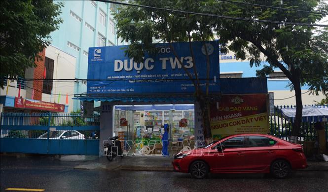 Trụ sở của Công ty Cổ phẩn Dược Trung ương 3 tại đường Ngô Gia Tự, quận Hải Châu, thành phố Đà Nẵng. Ảnh: Văn Dũng-TTXVN
