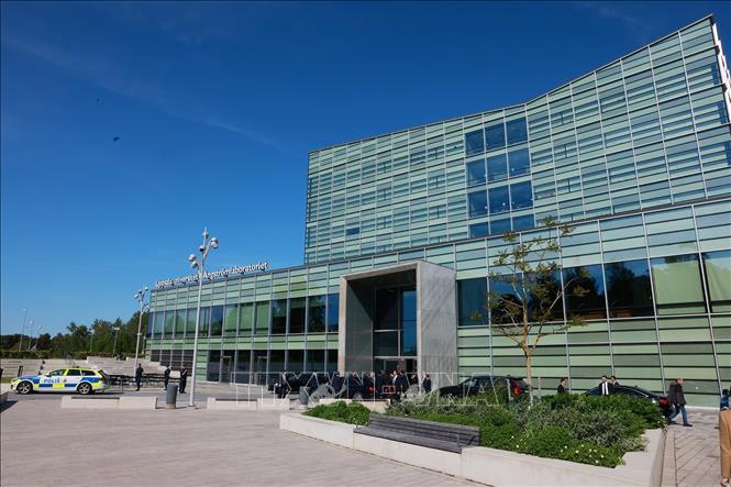 Đại học Uppsala - một trong những ngôi trường lâu đời và uy tín nhất tại Thụy Điển. Ảnh: Dương Giang-TTXVN
