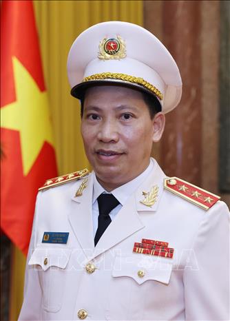 Thượng tướng Lê Văn Tuyến, Thứ trưởng Bộ Công an. Ảnh: Lâm Khánh - TTXVN