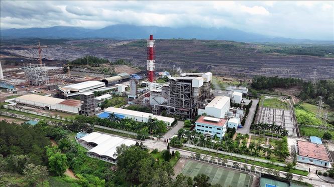 Nhà máy nhiệt điện Na Dương, thị trấn Na Dương, huyện Lộc Bình (Lạng Sơn). Ảnh: Vũ Sinh - TTXVN