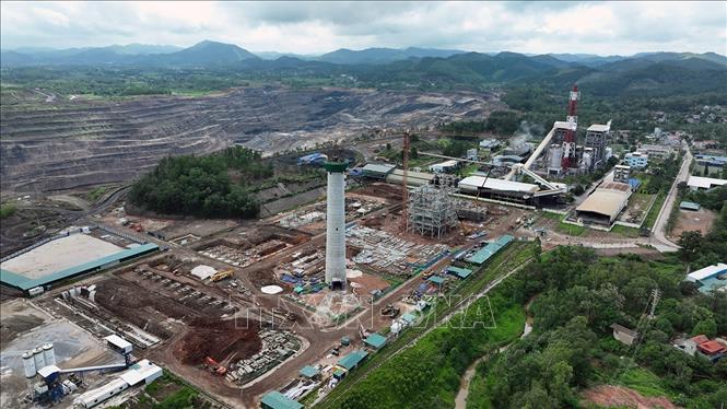 Dự án nhà máy nhiệt điện Na Dương 2 có diện tích hơn 11 ha ở thị trấn Na Dương, huyện Lộc Bình (Lạng Sơn). Ảnh: Vũ Sinh - TTXVN