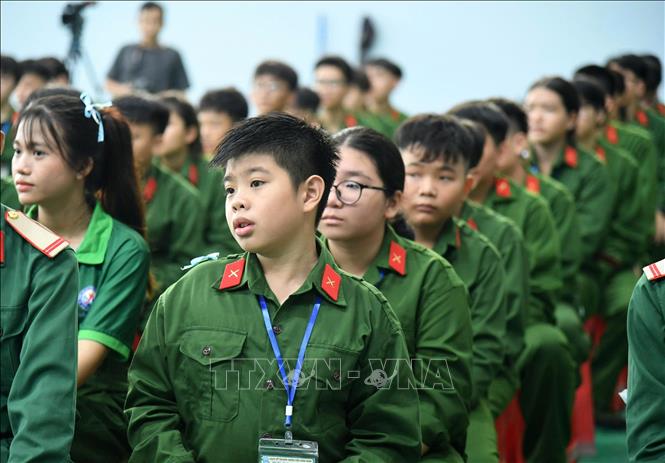Các chiến sĩ nhỏ tham gia Chương trình 