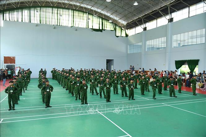 Các chiến sĩ nhỏ tham gia Chương trình 