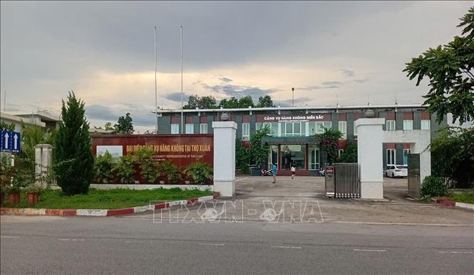 Cảng hàng không Thọ Xuân (Thanh Hóa). Ảnh: Nguyễn Nam-TTXVN