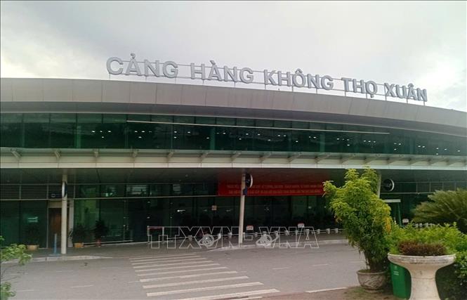 Cảng hàng không Thọ Xuân (Thanh Hóa). Ảnh: Nguyễn Nam - TTXVN
