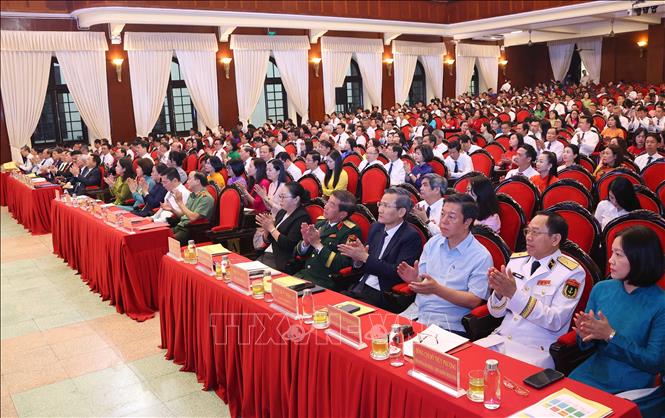 Các đại biểu dự Đại hội. Ảnh: Văn Điệp - TTXVN