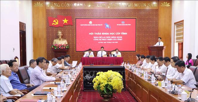 Quang cảnh Hội thảo. Ảnh: Nguyễn Oanh-TTXVN.