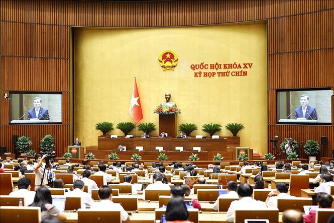 Quang cảnh phiên họp. Ảnh: Doãn Tấn - TTXVN