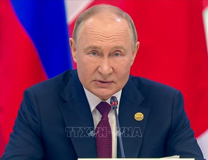 Tổng thống Nga Vladimir Putin. Ảnh: ANI/TTXVN