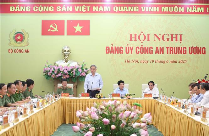Tổng Bí thư Tô Lâm phát biểu. Ảnh: Thống Nhất – TTXVN