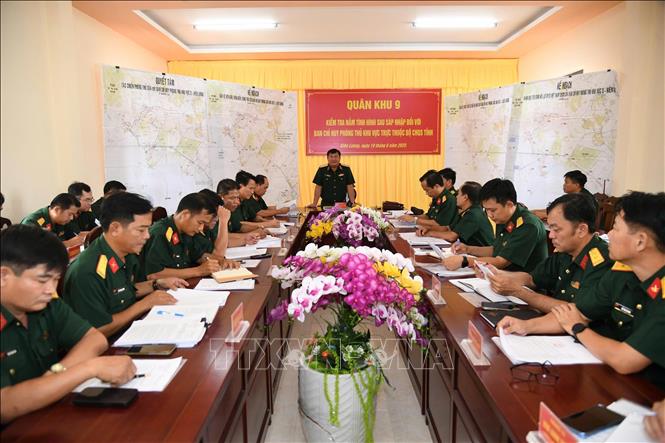 Trong ảnh: Quang cảnh buổi làm việc
Ảnh: Văn Sĩ - TTXVN