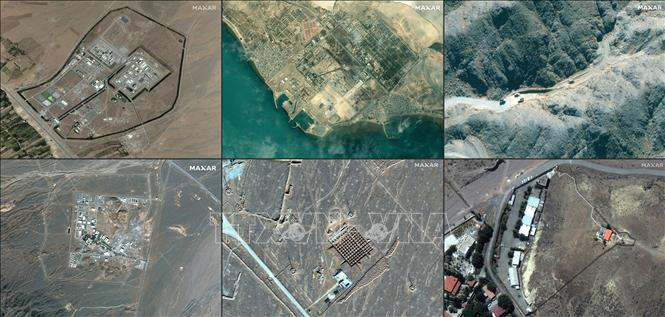 Nhà máy điện hạt nhân Bushehr ở miền Nam Iran. Ảnh: AP/TTXVN