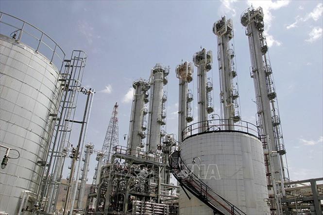 Quang cảnh lò phản ứng nghiên cứu nước nặng Arak ở huyện Khondab, tỉnh Markazi (Iran). Ảnh: The Times of Israel/TTXVN