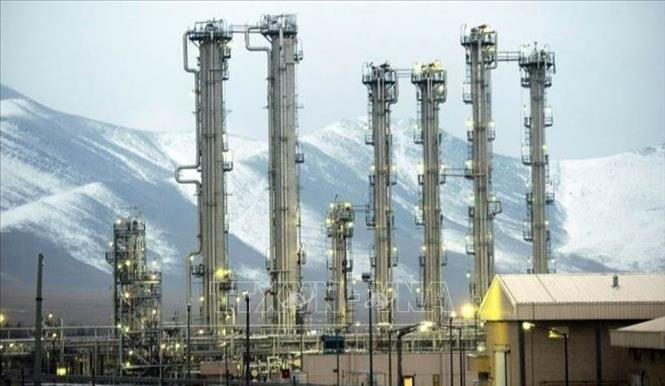 Quang cảnh lò phản ứng nghiên cứu nước nặng Arak ở huyện Khondab, tỉnh Markazi (Iran). Ảnh: AP/TTXVN