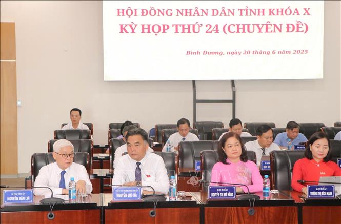 Bình Dương thông qua 9 nghị quyết quan trọng về phát triển kinh tế - xã hội. Ảnh: Huyền Trang-TTXVN