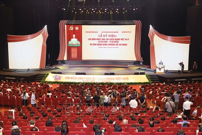 Quang cảnh Lễ kỷ niệm. Ảnh: Minh Quyết - TTXVN