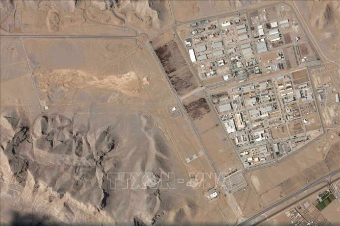 Hình ảnh vệ tinh về cơ sở hạt nhân Isfahan ở Iran. Ảnh: Planet Labs PBC/TTXVN