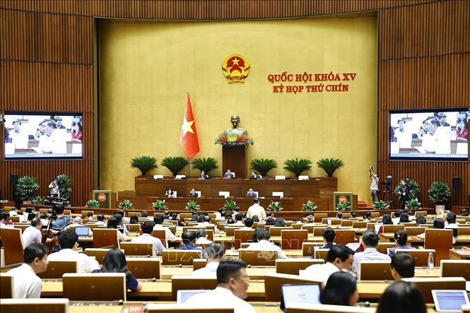 Quang cảnh phiên họp. Ảnh: Doãn Tấn - TTXVN