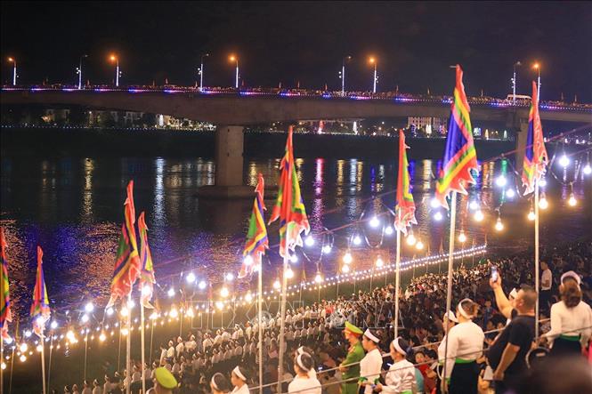 Quang cảnh buổi lễ. Ảnh: Trọng Đạt - TTXVN