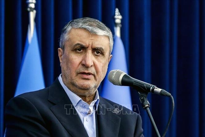 Người đứng đầu Tổ chức Năng lượng nguyên tử Iran (AEOI), ông Mohammad Eslami. Ảnh: IRNA/TTXVN