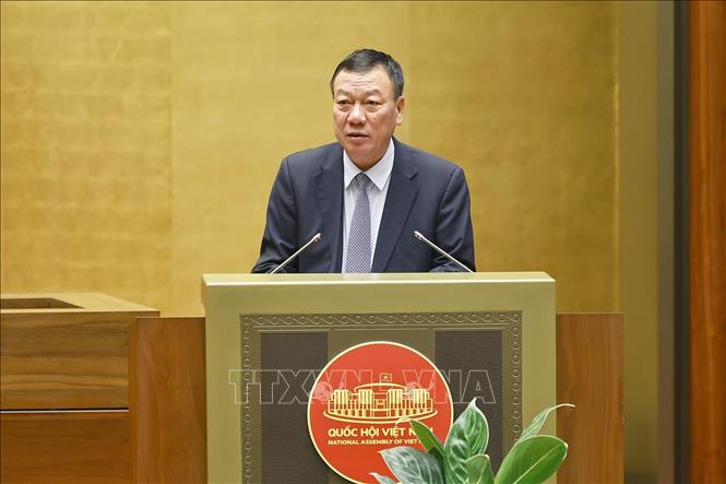 Tổng Thanh tra Chính phủ Đoàn Hồng Phong phát biểu. Ảnh: Doãn Tấn - TTXVN