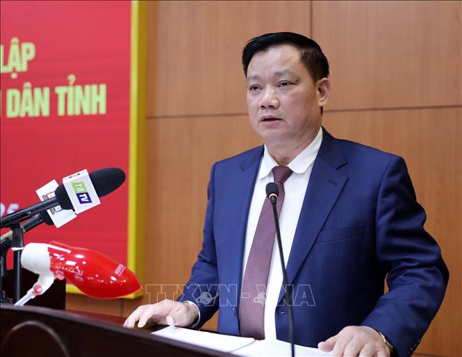 Ông Nguyễn Khắc Thận, Phó Bí thư Tỉnh ủy Hưng Yên (mới) nhiệm kỳ 2020 - 2025 giữ chức vụ Chủ tịch Ủy ban nhân dân tỉnh Hưng Yên (mới) nhiệm kỳ 2021 - 2026. Ảnh: Thế Duyệt – TTXVN