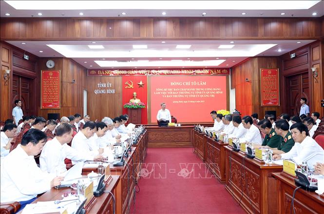 Tổng Bí thư Tô Lâm phát biểu. Ảnh: Thống Nhất – TTXVN