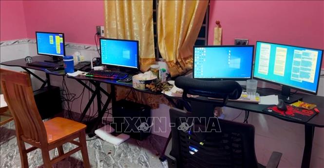 Tang vật vụ án. Ảnh: TTXVN phát