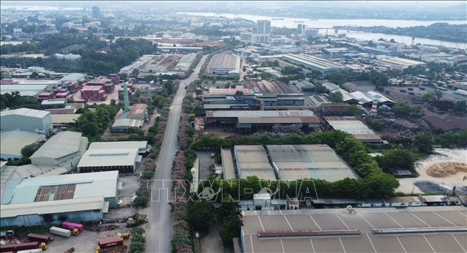 Khu công nghiệp Biên Hòa 1. Ảnh: Công Phong - TTXVN