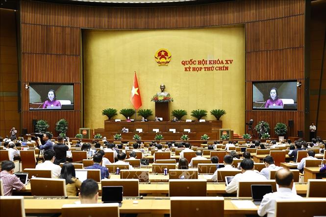 Quang cảnh phiên họp. Ảnh: Doãn Tấn - TTXVN